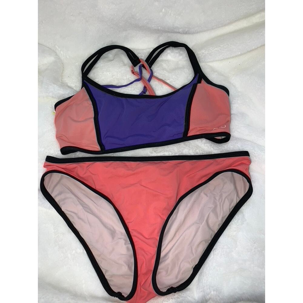 Calia byβ Carrie Underwood Women's Color Block Bikini Set Size Medium